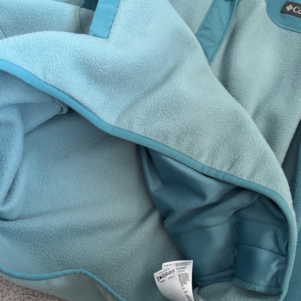 Columbia Blue Fleece Pullover - Picture 4 of 4